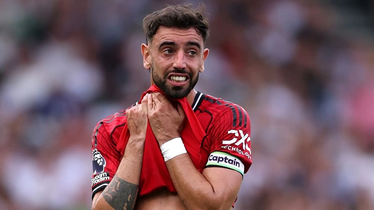 Manchester United-kaptenen Bruno Fernandos oavbrutna tjat och negativa attityd